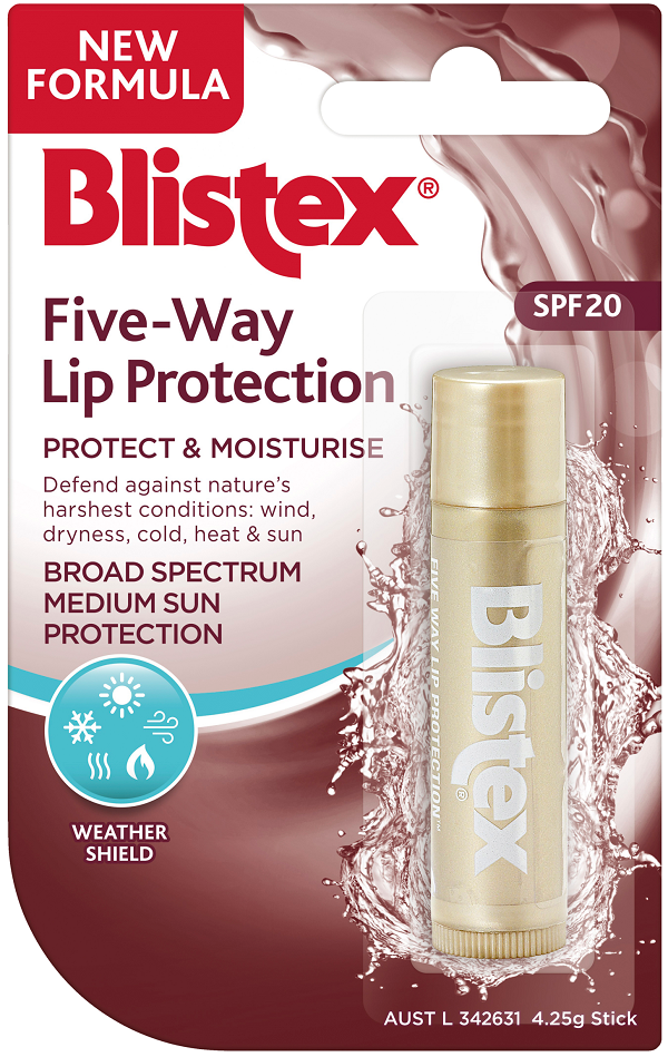 Blistex 5-Way Lip Protection SPF20 4.25g-Matakana Pharmacy