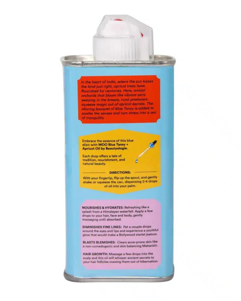 Blue Tansy & Apricot Oil | Calming, Hydrating, Revitalizing-WOO | World Of Oils-Matakana Pharmacy