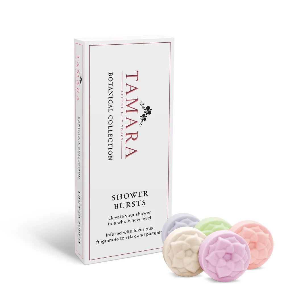 TAMARA Box of 10 Shower Bursts Botanical Collection-Essentially Tamara-Matakana Pharmacy