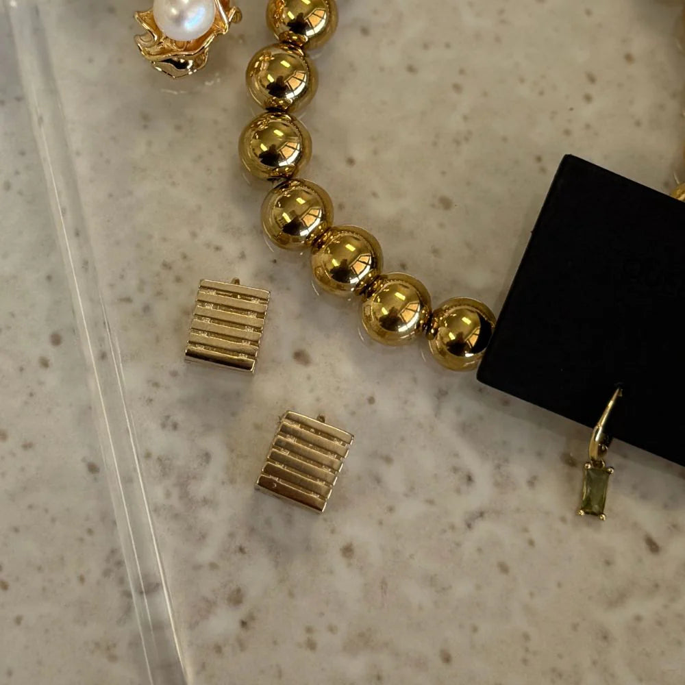 Box Huggies Earrings-Queen Of The Foxes-Matakana Pharmacy