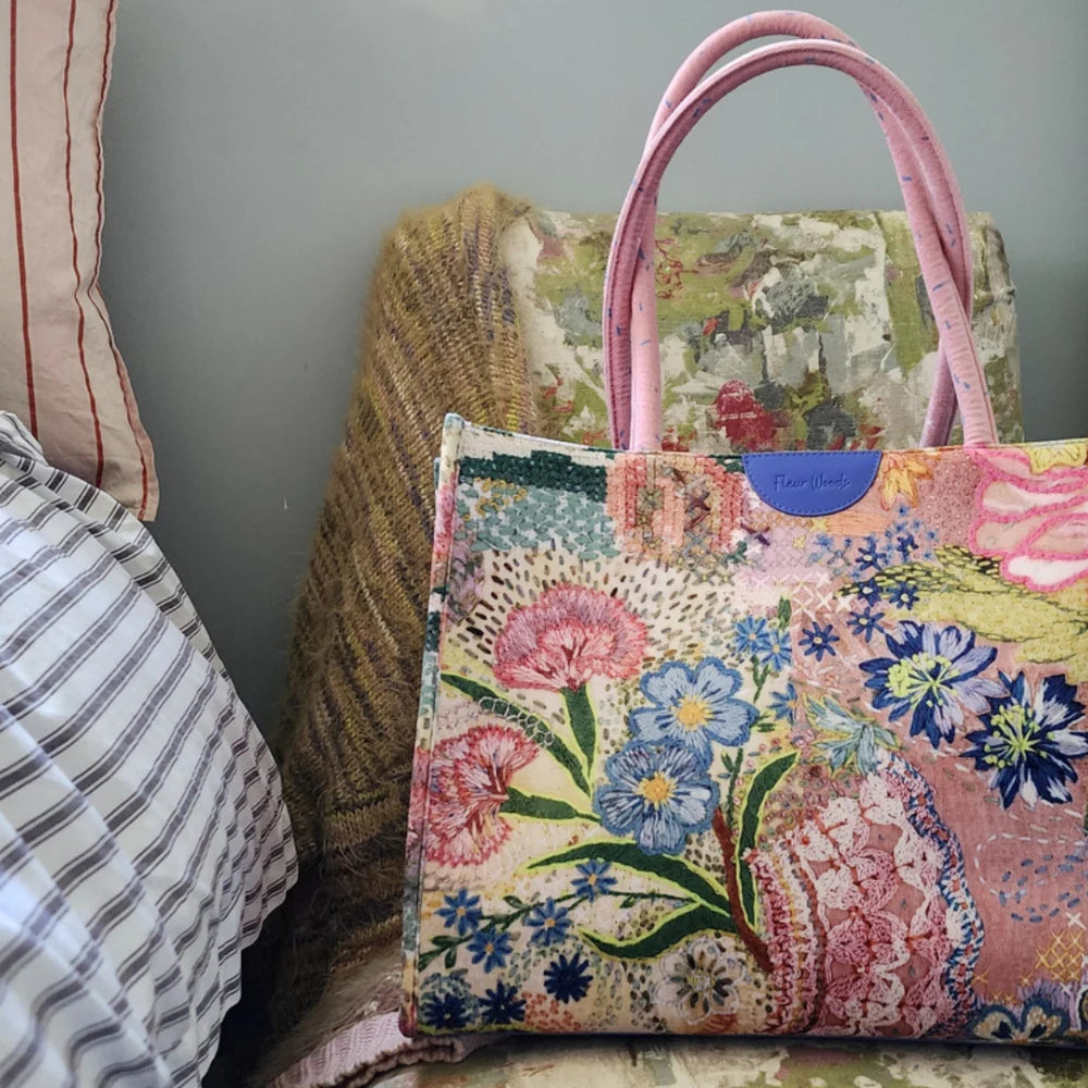 Boxy Tote Bag - Meadow-Fleur Woods-Matakana Pharmacy