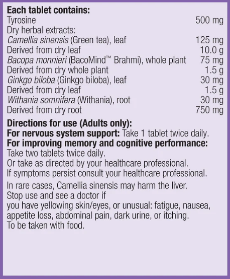 MetaFocus with Brami (previously Brahmi Tone)-Metagenics-Matakana Pharmacy