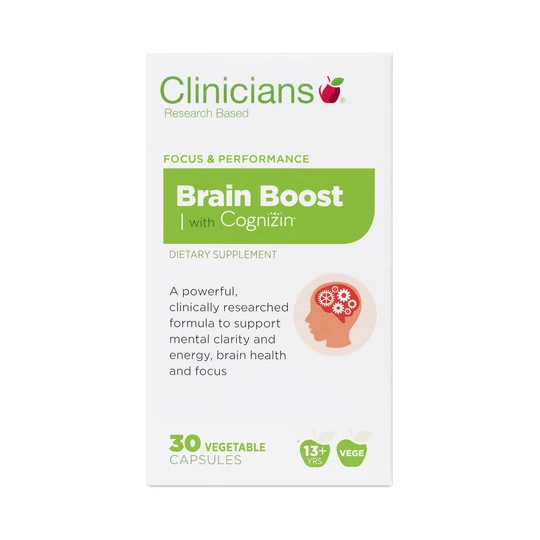 Brain Boost with Cognizin 10 Capsules | Clinicians-Clinicians-Matakana Pharmacy