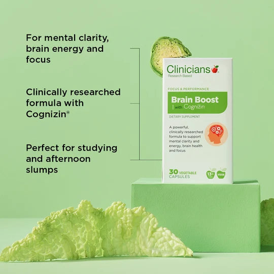 Brain Boost with Cognizin 10 Capsules | Clinicians-Clinicians-Matakana Pharmacy