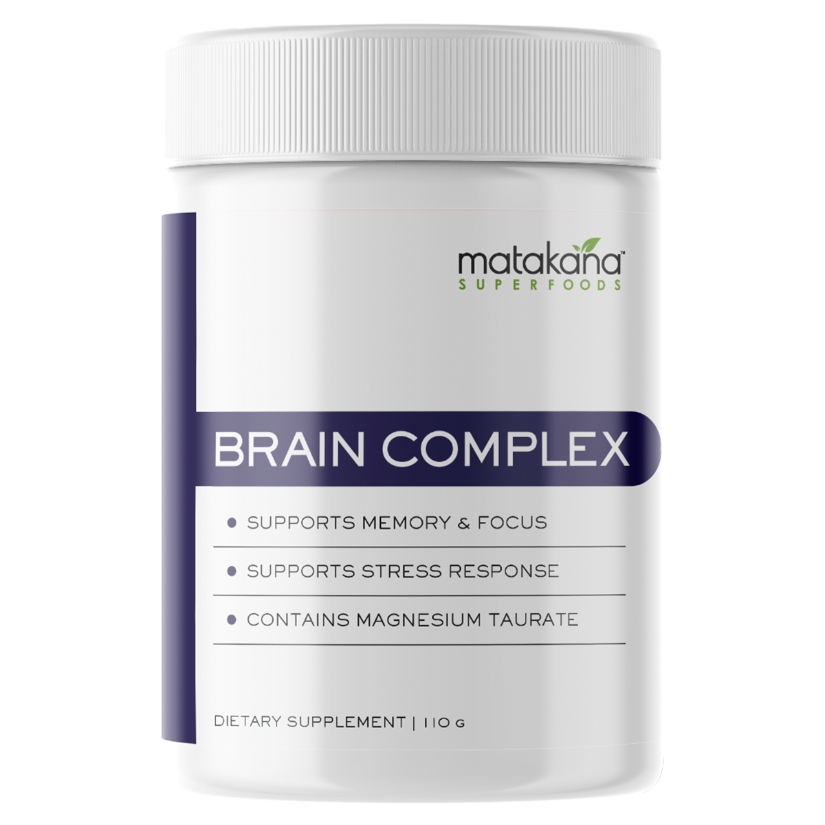 Brain Complex Powder 110g-Matakana Superfoods-Matakana Pharmacy