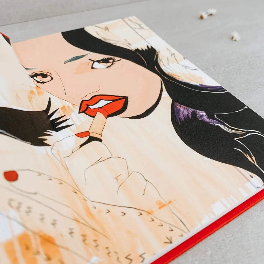 Brown Girls in Bright Red Lipstick Book by Courtney Sina Meredith-Beatnik Publishing-Matakana Pharmacy