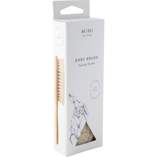 Image of natural bristle baby brush