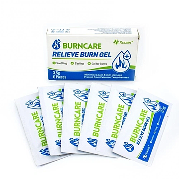 Burn Gel Sachet 3.5g Box of 6-Roosin-Matakana Pharmacy