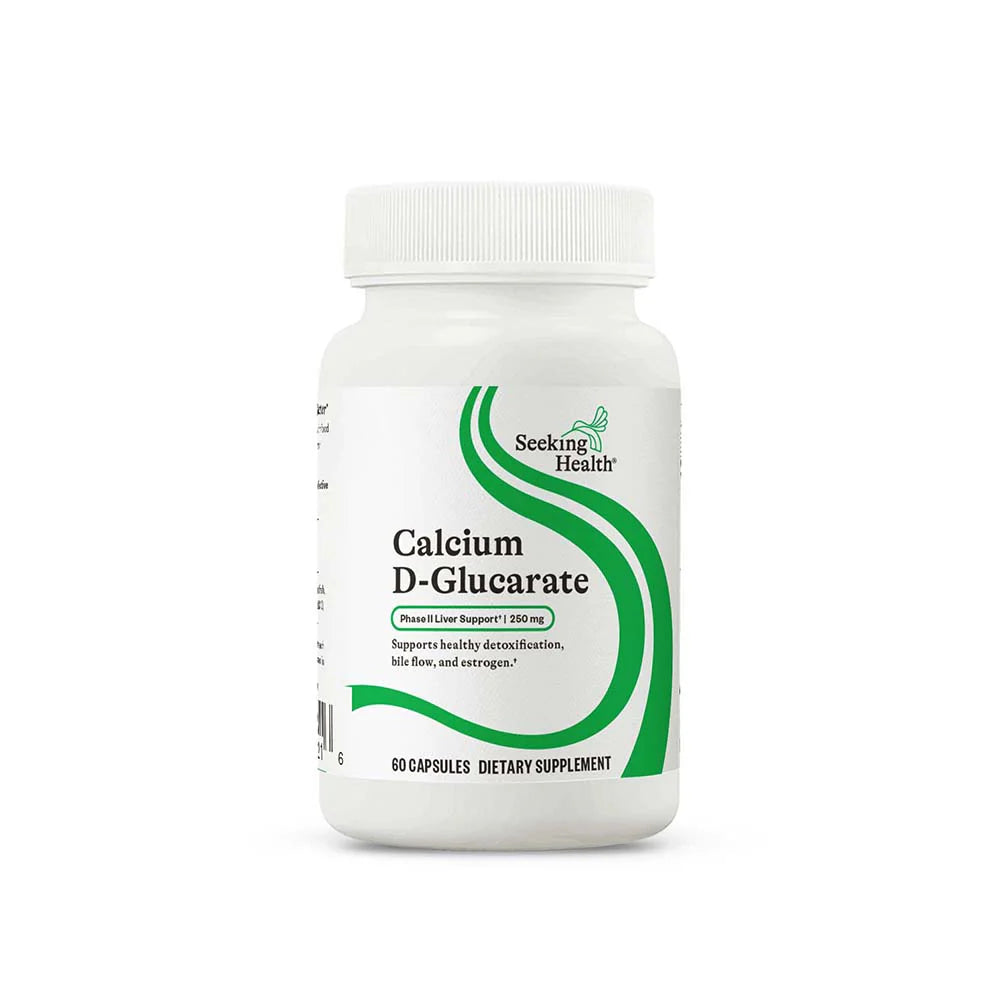 Calcium D-Glucarate 60caps-Seeking Health-Matakana Pharmacy