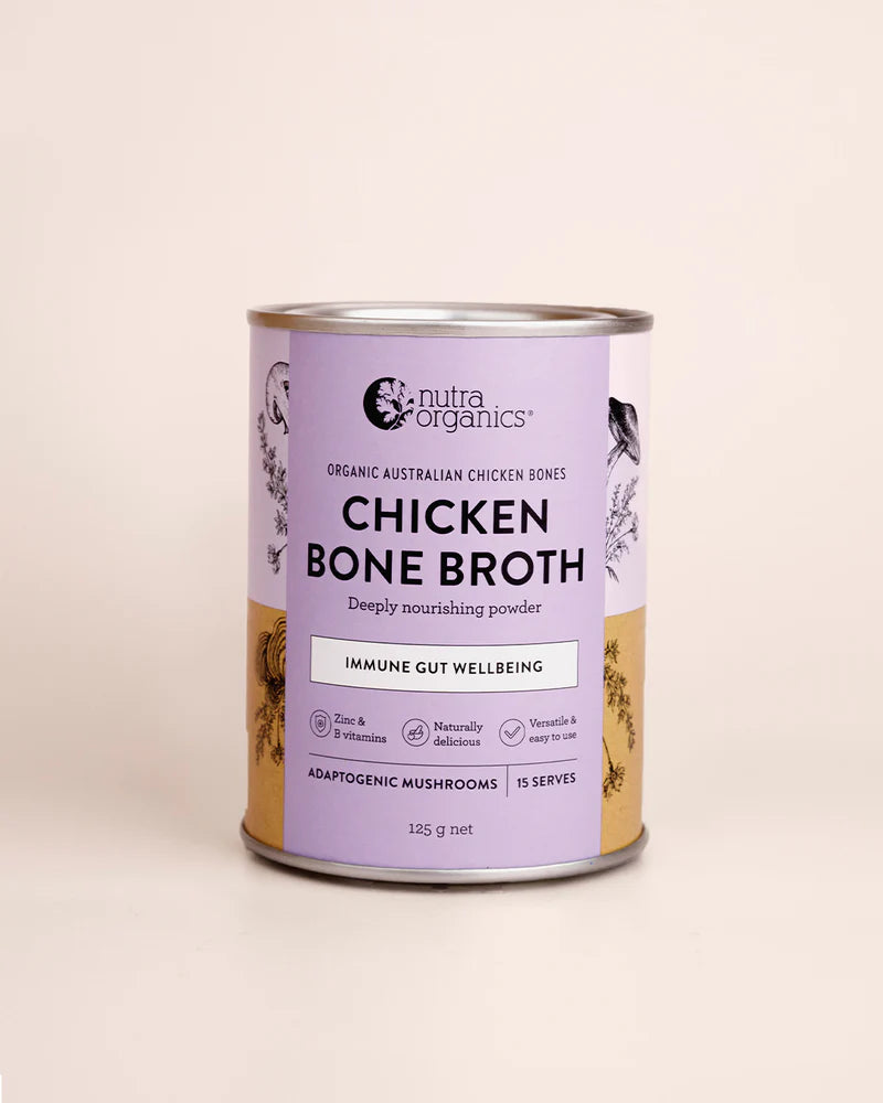 Chicken Bone Broth Mushroom 125g-Matakana Pharmacy
