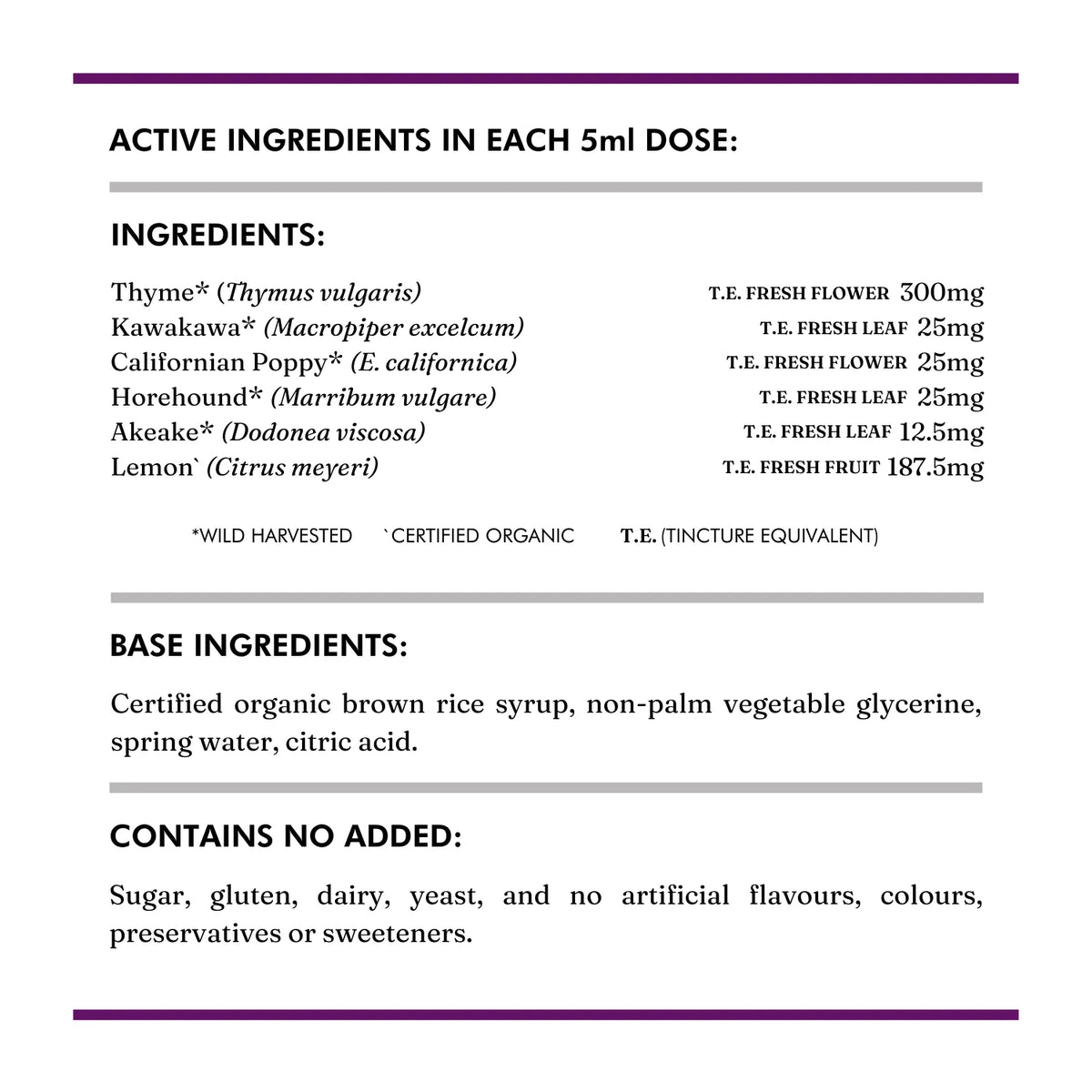 Chest Tonic 200ml-Wild Dispensary-Matakana Pharmacy
