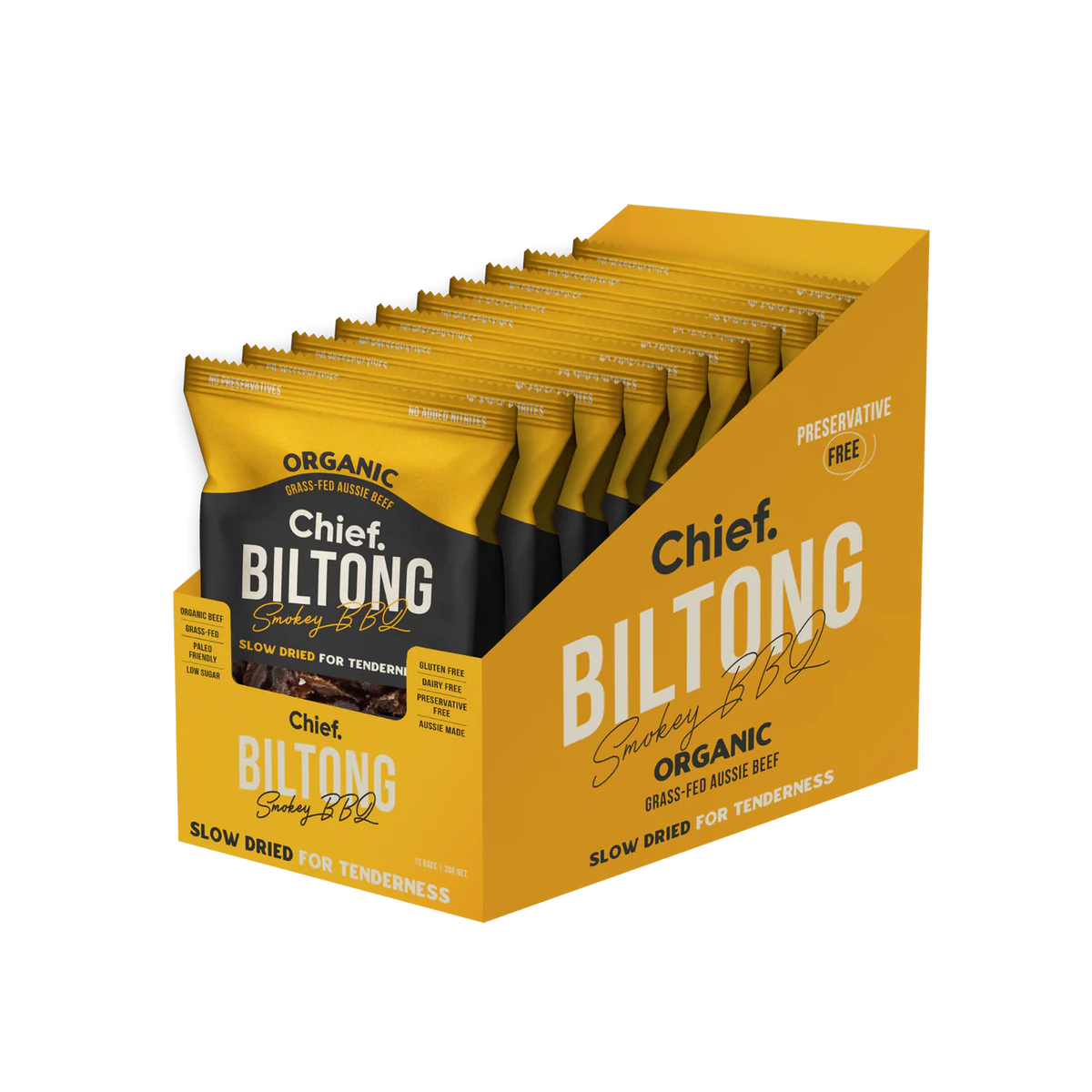 Image of CHIEF Bilton (Smokey BBQ) 12x30g
