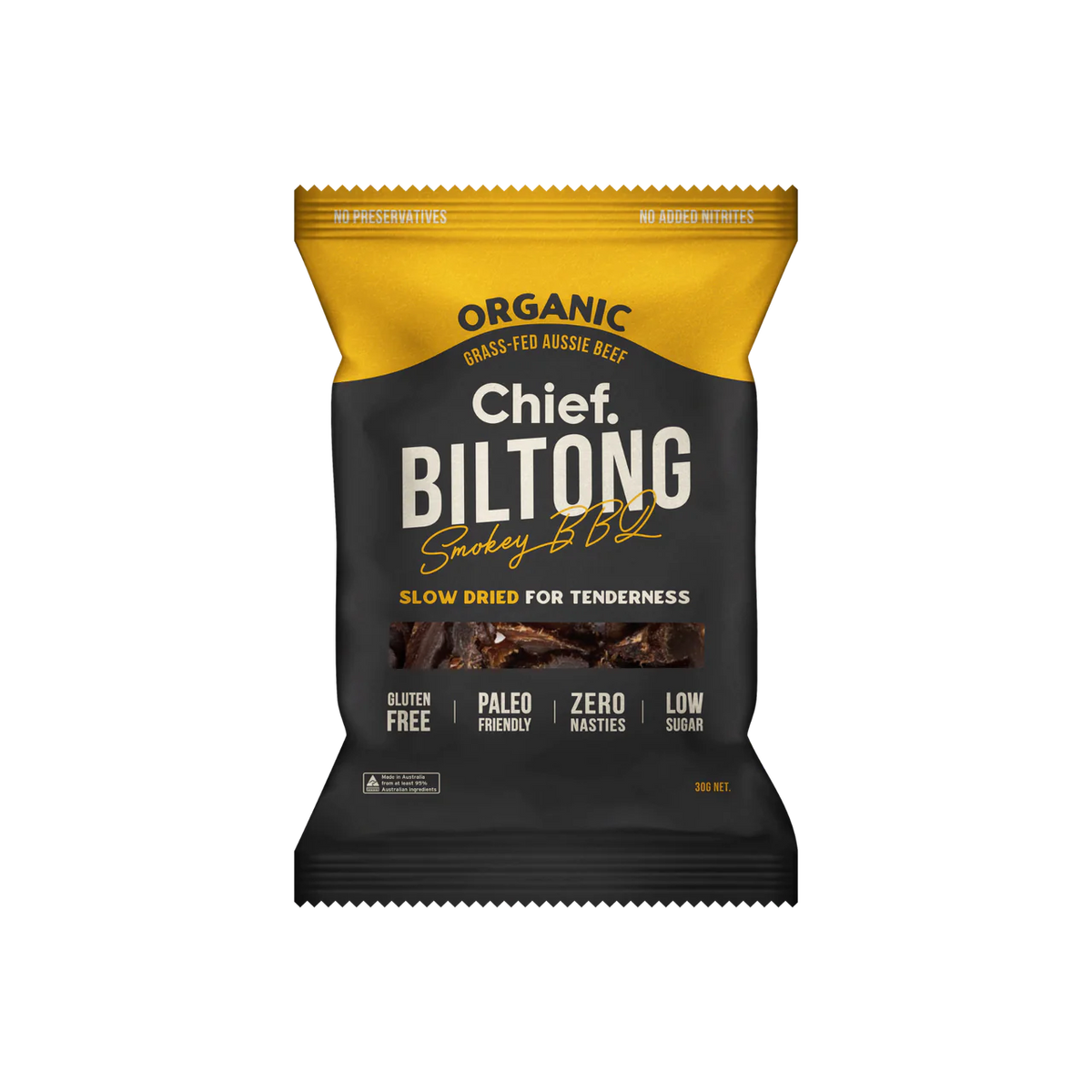 Individual Sachet image of CHIEF Bilton (Smokey BBQ) 12x30g