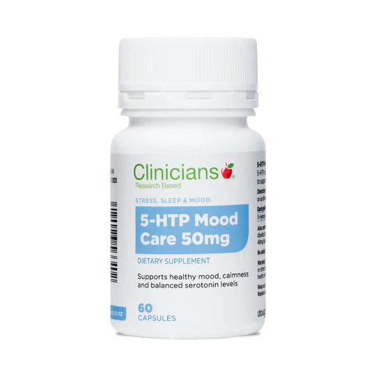 5-HTP Mood Care 60 Capsules | Clinicians-Clinicians-Matakana Pharmacy