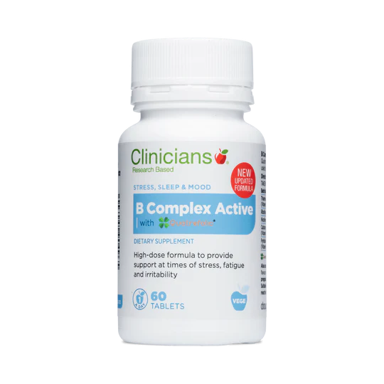 B Complex Active 60 Tablets | Clinicians-Clinicians-Matakana Pharmacy
