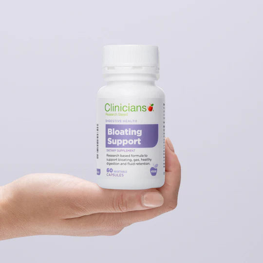 Bloating Support 60 Capsules | Clinicians-Clinicians-Matakana Pharmacy