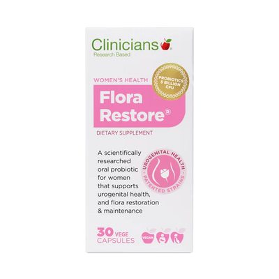 Flora Restore 30 Capsules | Clinicians-Clinicians-Matakana Pharmacy