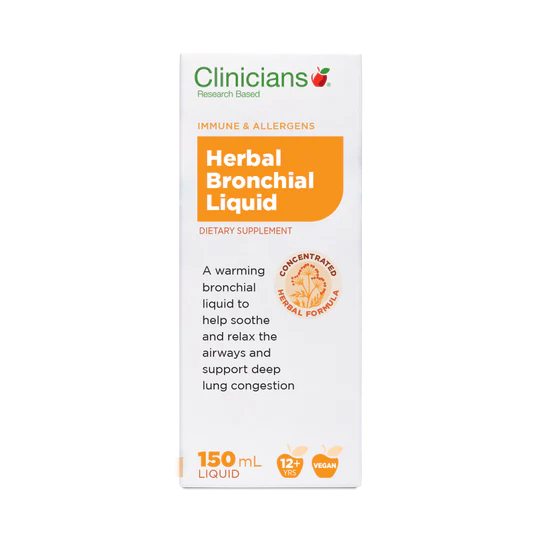 Herbal Bronchial Liquid 150ml | Clinicians-Clinicians-Matakana Pharmacy