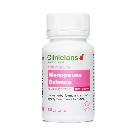 Menopause Balance 60 Capsules | Clinicians-Clinicians-Matakana Pharmacy