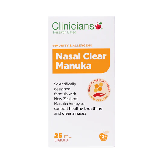 Nasal Clear Manuka 25ml | Clinicians-Clinicians-Matakana Pharmacy