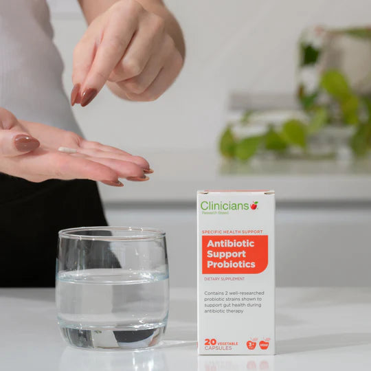 Antibiotic Support Probiotics 20 Capsules | Clinicians-Clinicians-Matakana Pharmacy