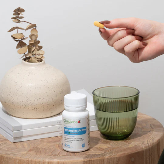 B Complex Active 60 Tablets | Clinicians-Clinicians-Matakana Pharmacy
