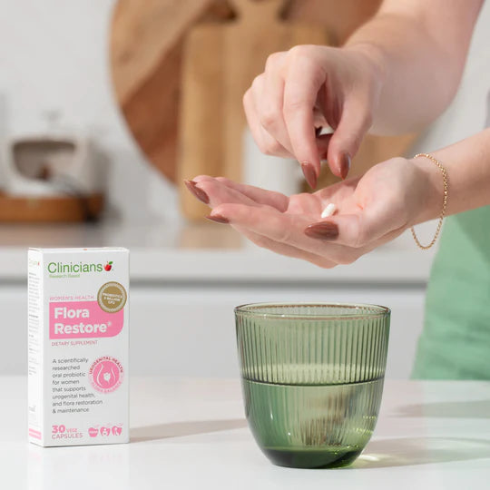 Flora Restore 30 Capsules | Clinicians-Clinicians-Matakana Pharmacy