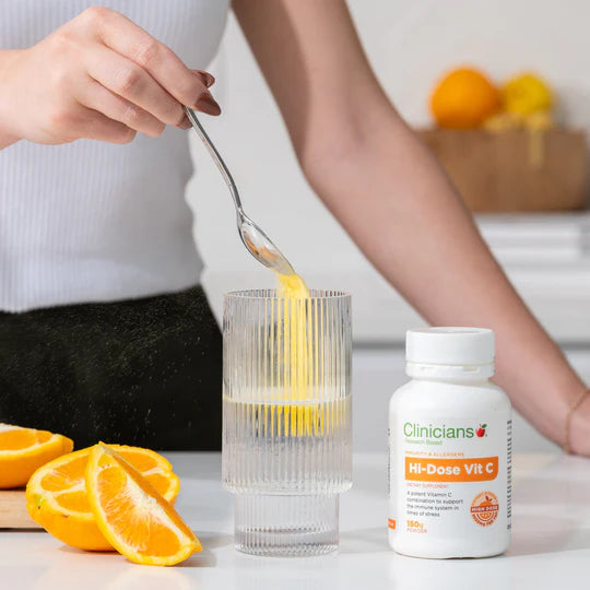 Hi-Dose Vitamin C Powder 150g | Clinicians-Clinicians-Matakana Pharmacy