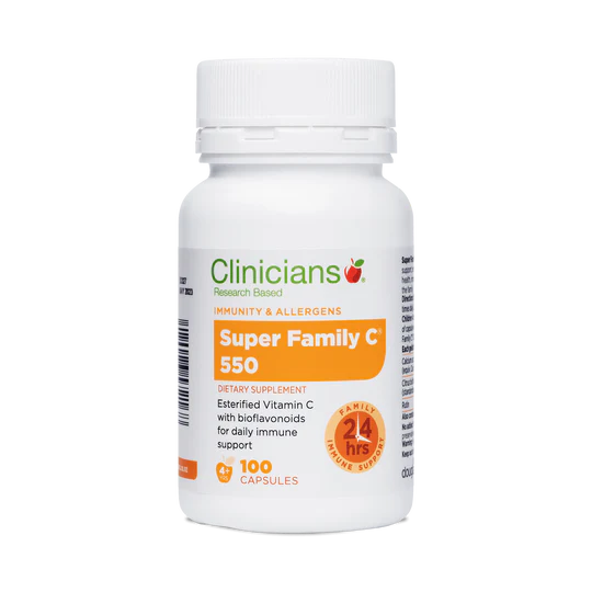 Super Family C 550 100 Capsules | Clinicians-Clinicians-Matakana Pharmacy