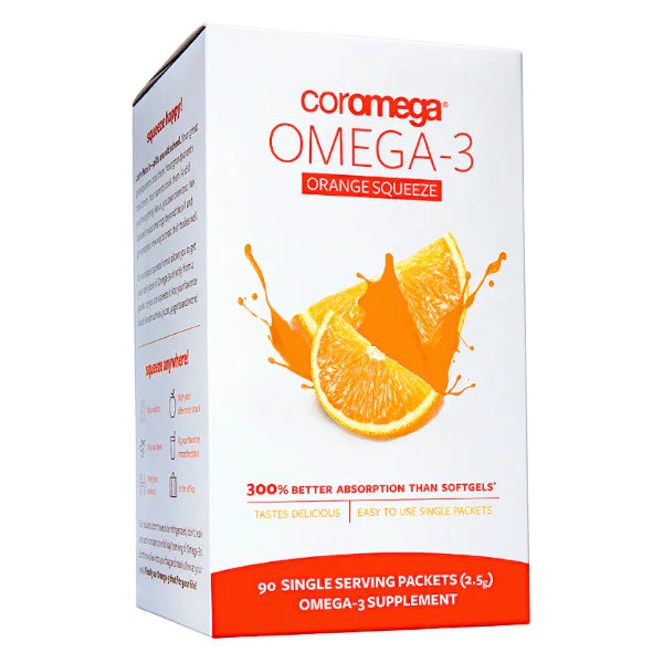 Omega3 Squeeze Orange 90pk-Matakana Pharmacy