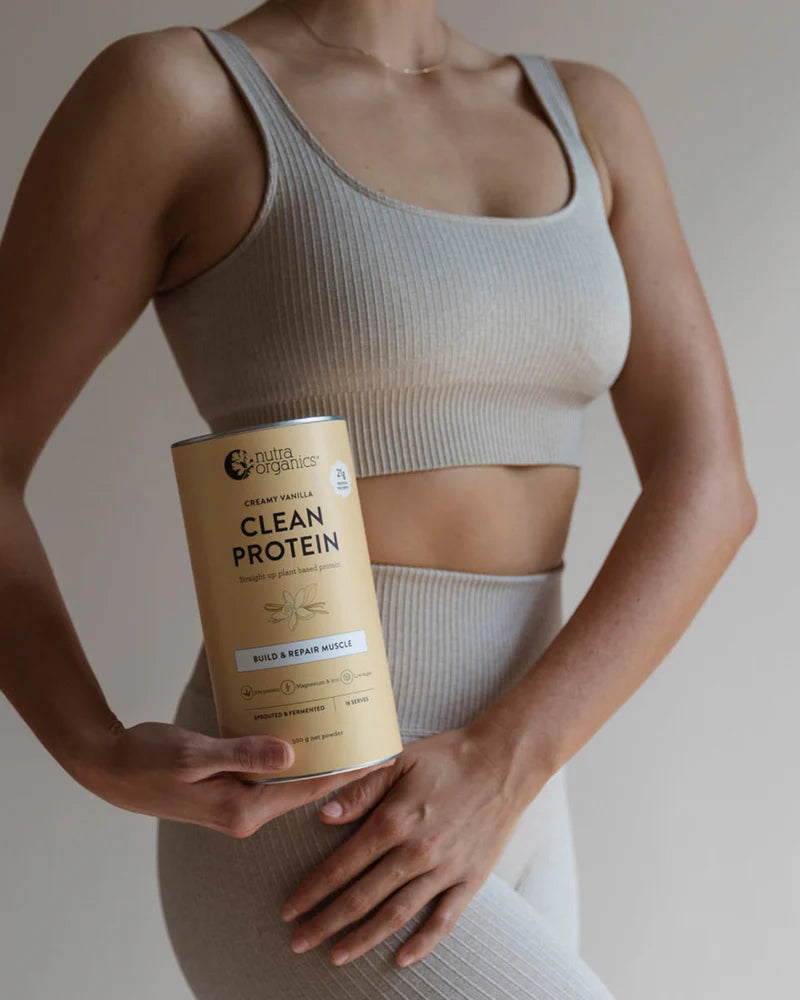 Clean Protein Vanilla Cookie Dough 500g-Matakana Pharmacy