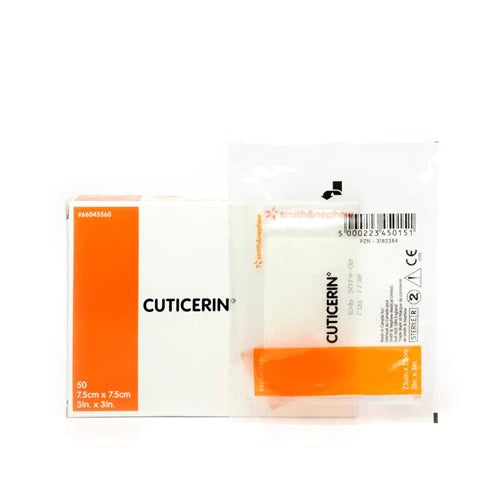 CUTICERIN Gauze 7.5x7.5cm SINGLE DRESSING-Matakana Pharmacy
