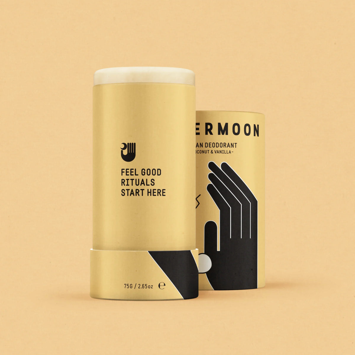 Coconut & Vanilla Natural Clean Deodorant-Papermoon-Matakana Pharmacy
