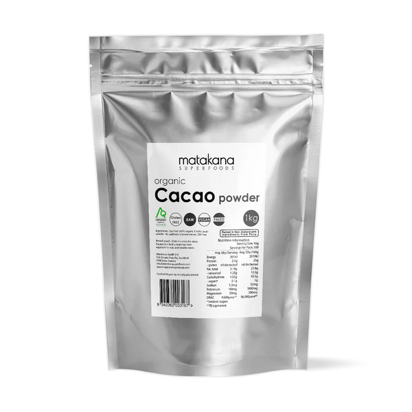 Cacao Powder Organic Criollo Heritage 1kg – Matakana Pharmacy