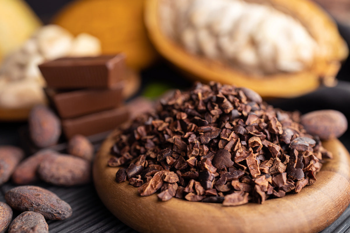 Cacao Nibs Organic Heritage Criollo Cacao 15kg-Matakana Superfoods-Matakana Pharmacy