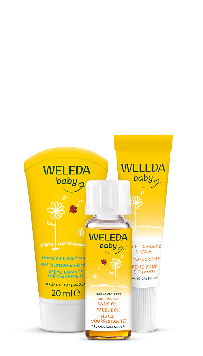 Calendula Baby Care Starter Pack-Weleda-Matakana Pharmacy