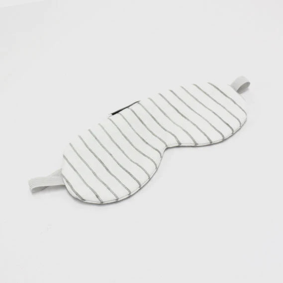CAMDEN CO. Eye Mask Linen Natural Stripe-Matakana Pharmacy