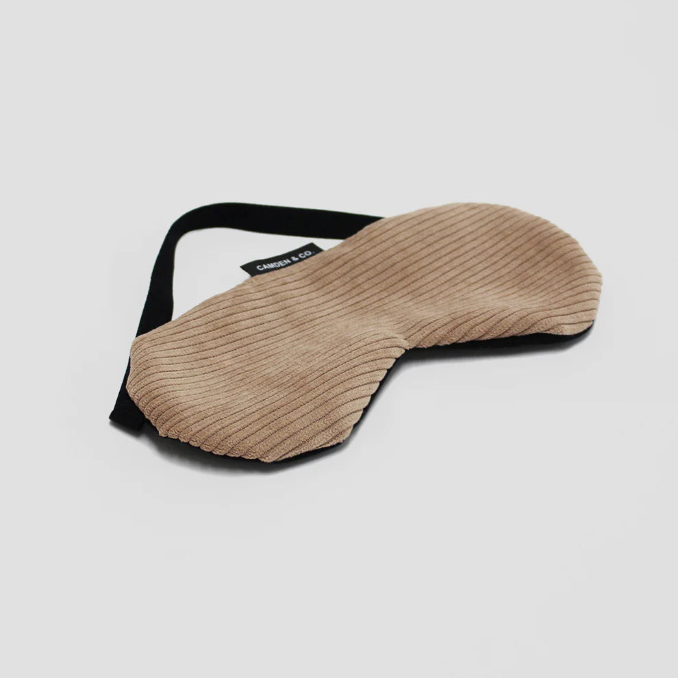CAMDEN CO. Eye Mask Nude Corduroy-Matakana Pharmacy