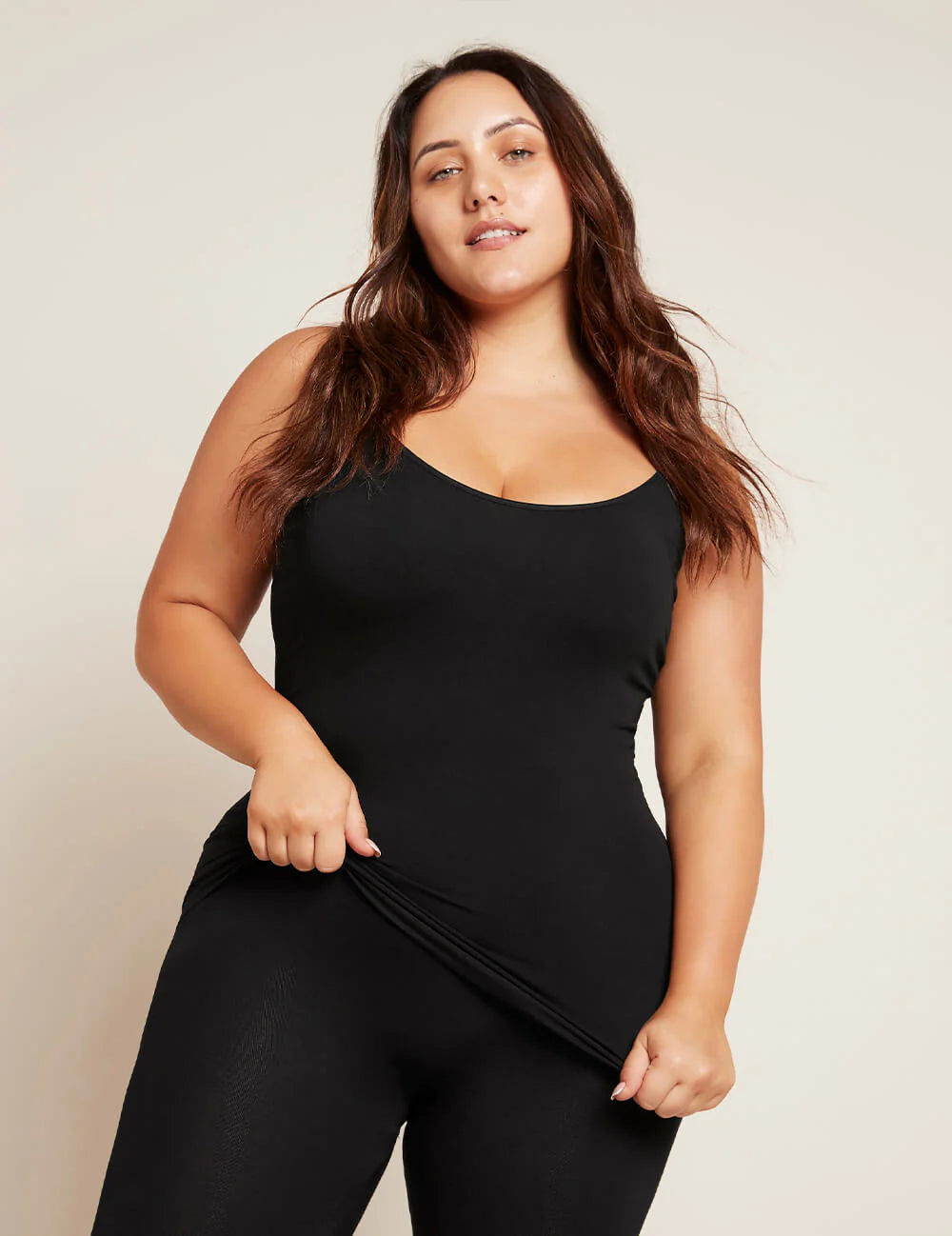 BOODY Womens Cami Black Small-BOODY Organic Bamboo Wear-Matakana Pharmacy