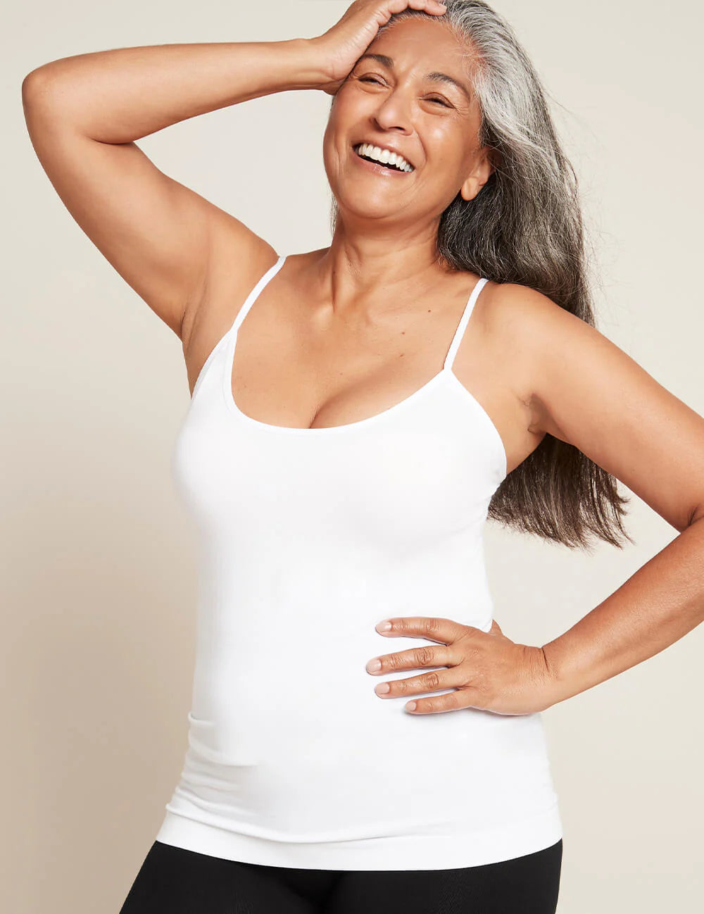 BOODY Womens Cami Wht S-Matakana Pharmacy