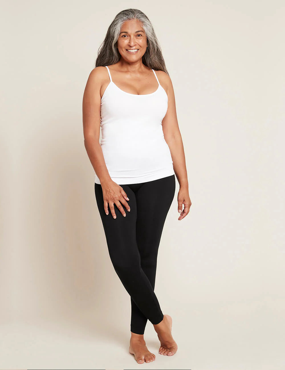 BOODY Womens Cami Wht S-Matakana Pharmacy