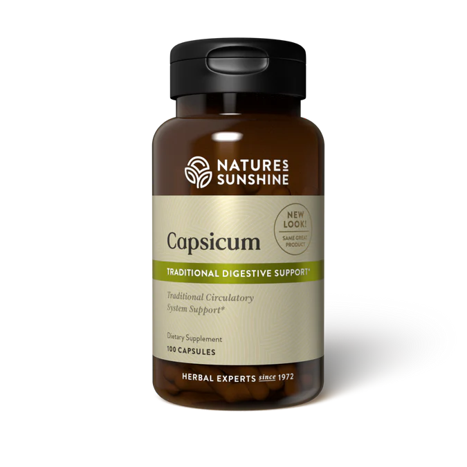 Capsicum 100 Capsules-Matakana Pharmacy
