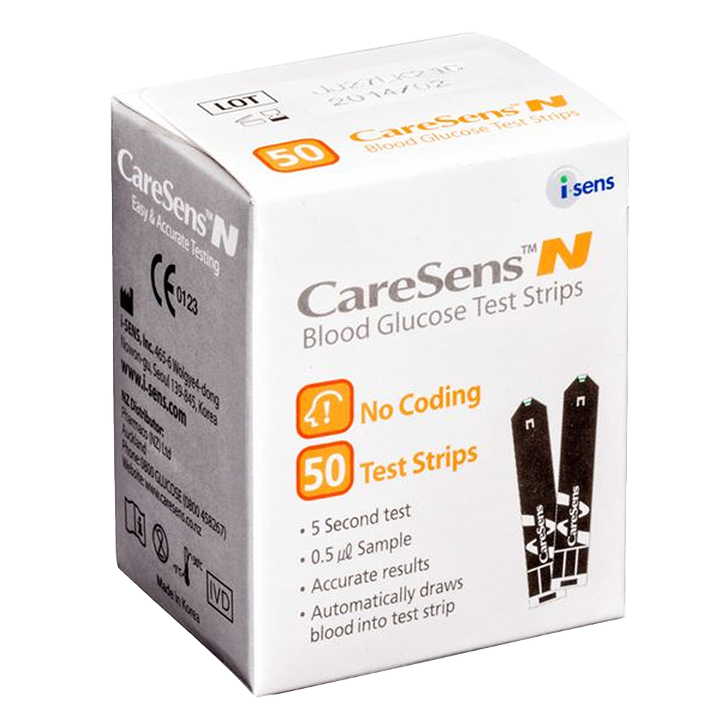 CareSens N Test Strips 50-Matakana Pharmacy
