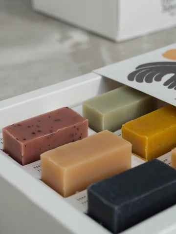 The Six Pack Natural Soap Sample Box | Fair + Square-Fair & Square Soapery-Matakana Pharmacy