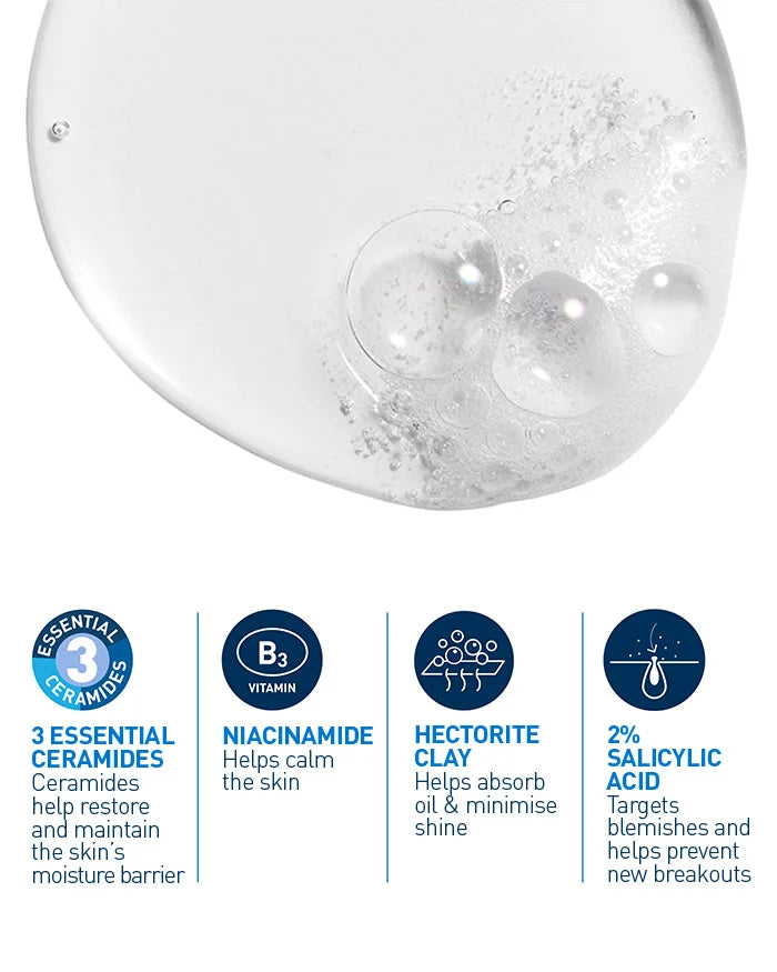 CeraVe Acne Blemish Control Cleaner 236ml-Matakana Pharmacy