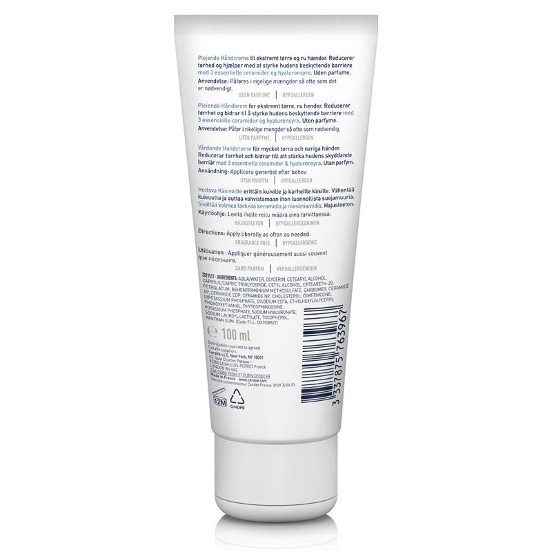 CeraVe Reparative Hand Cream 100ml-Matakana Pharmacy