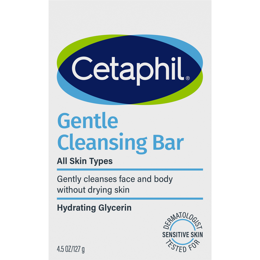 Soap Free Gentle Cleansing Bar 127g | Cetaphil-CETAPHIL-Matakana Pharmacy
