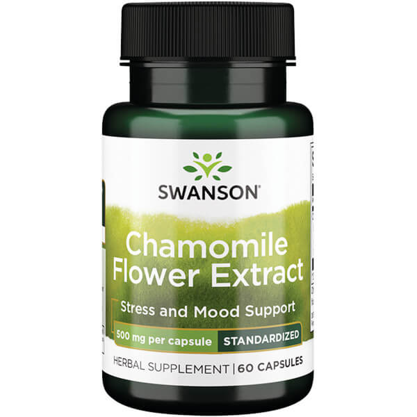 Image of Chamomile Flower Extract 500mg 60caps