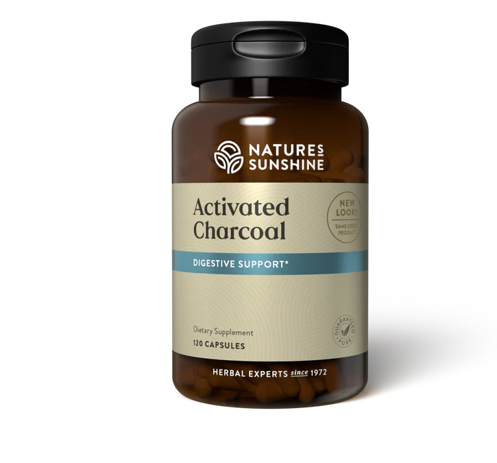 Charcoal Activated 120 Capsules-Matakana Pharmacy