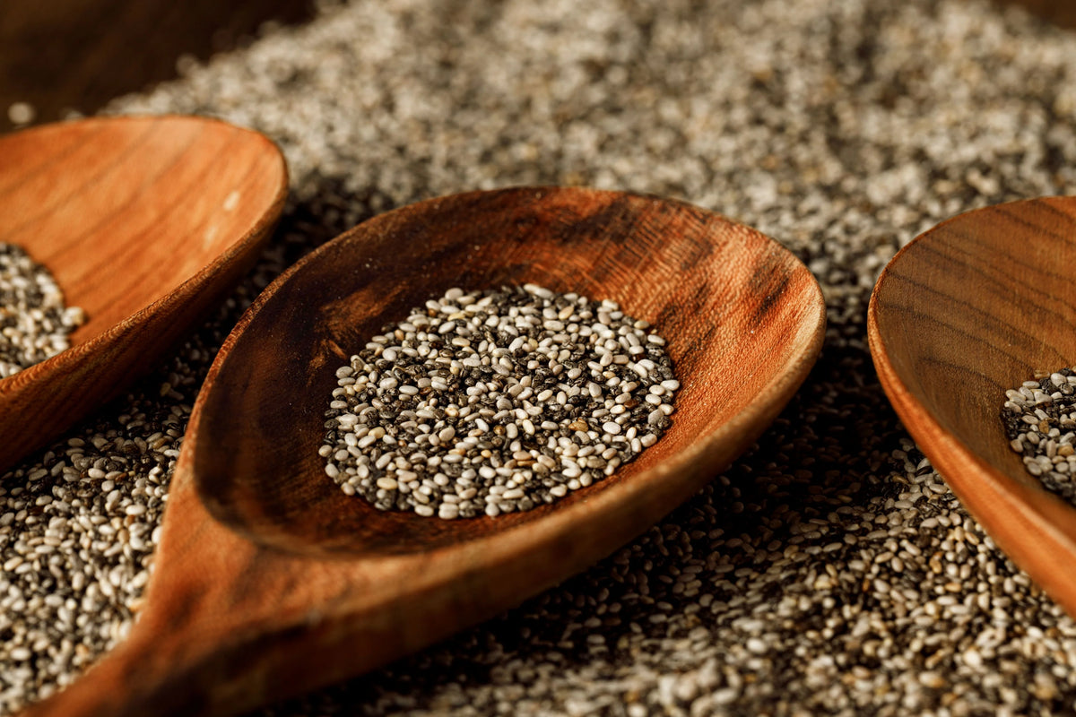 Black Chia Seed Organic American 22.68kg-Matakana Superfoods-Matakana Pharmacy